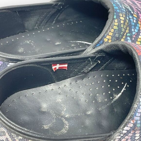 Sanita Original Professional Raffia Clog Multicolor Rainbow Women’s EU 39 US 9 - Picture 11 of 12